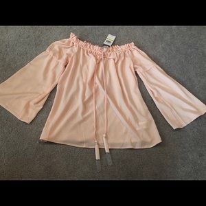 MK off the shoulder top